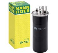 MANN-FILTER WK 735/1 Filtro combustible Filtro de Combustible Filtro de tubería