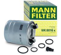 MANN-FILTER WK 8016 x Filtro de aceite - Set de filtro de aceite juego de juntas Para automóviles