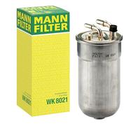 MANN-FILTER WK 8021 Filtro de combustible - para Automóviles + Vehículos de transporte
