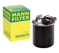 MANN-FILTER WK 820/16 Filtro de combustible - para Automóviles + Vehículos de transporte