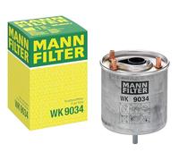 Filtro de combustible Filtro de tubería WK 9034 z MANN-FILTER para CITROËN FIAT