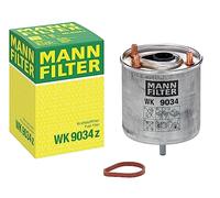 MANN-FILTER WK 9034 Z Filtro de combustible - Set de Filtro de Combustible Juego de Juntas - Para automóviles