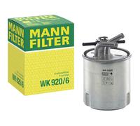 MANN-FILTER WK 920/6 Filtro combustible Filtro de Combustible Filtro de tubería