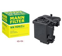 MANN-FILTER Filtro de combustible WK 939/2 z para Peugeot y Ford