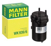 MANN-FILTER WK 939/6 Filtro de combustible - para Automóviles + Vehículos de transporte
