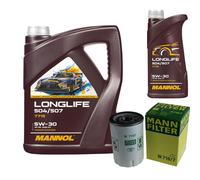 Mann Filtro 6L mannol Longlife 504/507 5W-30 para Jaguar XK8 Convertible X100