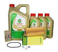 Mann Filtro + 8L Castrol Ll 5W30 para BMW 3er E90 5 E60 7 E65 X3 E83 X5 E53 E70