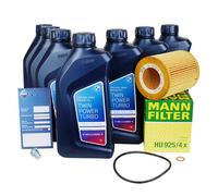 Mann Filtro de Aceite + 7L BMW 5w30 Ll para E46 E36 5ER E39 E60 E53 M50 M52 M54