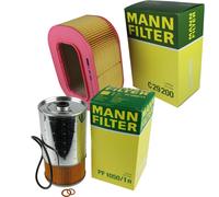 MANN Filtro Set Aceite Filtro Aire Inspección Set MOL-9693280