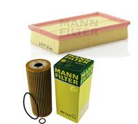MANN-Filtro Set Aceite Filtro Aire Inspección Set MOL-9693281