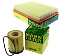 MANN Filtro Set Aceite Filtro Aire Inspección Set MOL-9694252