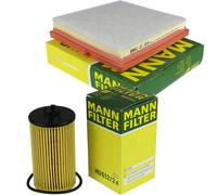MANN Filtro Set Aceite Filtro Aire Inspección Set MOL-9694559
