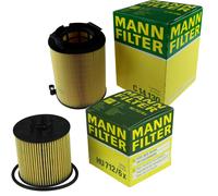 MANN Filtro Set Aceite Filtro Aire Inspección Set MOL-9694573