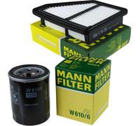 MANN Filtro Set Aceite Filtro Aire Inspección Set MOL-9694629