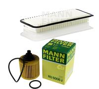 MANN-Filtro Set Aceite Filtro Aire Inspección Set MOL-9694637
