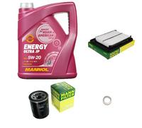 MANN Inspección Set 5L MANNOL Energy Ultra JP 5W-20 para Hyundai i10 1.1