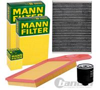 Mann Juego Filtros Inspección para 1.4+1.6+16V VW Golf 4 Bora 1J Polo 6N2