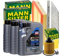 MANN-FILTER C 30 125/4 Filtro de aire - para Automóviles + Vehículos de transporte