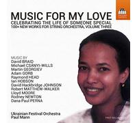 Mann Paul Pf - Music for My Love, Vol.3 - Celebrating the Life of a Special Woman