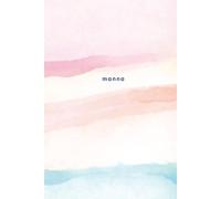 Manna Journal Blue: Christian God's provision Notebook | 6 x 9 in | lined | 110 pages