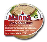 Manna - Paté de Atún Picante (24 x 22gr) - Pack 24 ud x 22gr