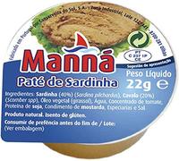 Manná, Paté de Sardinas, Pack de 24 x 22 gr.