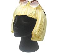 Mannequin Head - Black Velvet Foam Model, Wig Display Stand, Jewelry Hair Accessory Rack, Cosmetology Beauty Equipment, Eyewear Hat Showcase, Professional Size For Glasses Headphone Hairpieces