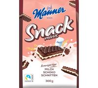 Manner Snack Minis Chocolate con leche crujiente 300 g
