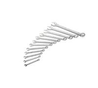 Mannesmann M19652 Llaves combinadas, DIN 3113, Acero CV, 6-22 mm, Juego de 12 piezas