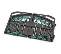 Mannesmann 16 Piezas T-grip Allen - Torx - 18190