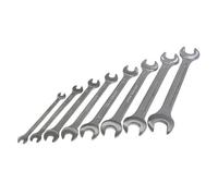Mannesmann - M 110-08DIN - Juego de llaves combinadas de boca y estrella, 8 piezas, 6-22 mm, certificado con GS