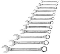 Mannesmann M 130-12DIN (11) Juego de llaves combinadas de boca y estrella de 12 pzas, Oro, 6 - 22 mm