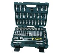 Mannesmann - M 2045-SL - Juego de llaves de vaso, 3/8", 61 piezas,