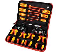 Mannesmann - M11214 - 14 piezas Juego de destornillador VDE + alicates