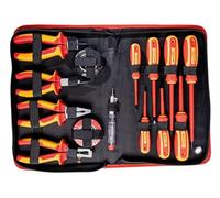 Mannesmann - M11214 - 14 piezas Juego de destornillador VDE + alicates