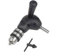 Mannesmann - M12490 - Adaptador acodado para taladradora Negro