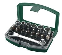 Mannesmann Juego de puntas y llave de vaso M29700 – 24 piezas