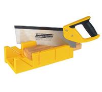 Mannesmann - M30182 - Caja de ingletes con sierra de mano