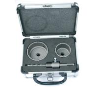 Brüder Mannesmann Set para sierra de corona 4 piezas 44230