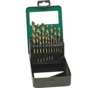 Mannesmann - M54319 - Brocas de tornillo HSS, 19 piezas