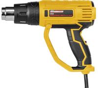 Mannesmann Pistola de aire caliente, 2.000 vatios con accesorios de 9 piezas, M49540