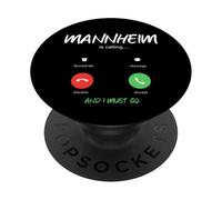 Mannheim está Llamando y Debo IR a Alemania de Viaje PopSockets PopGrip Adhesivo