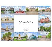 Mannheim Impressionen (Tischkalender 2026 DIN A5 quer), CALVENDO Monatskalender: Eine geniale Auswahl der schönsten Bildmotive von Mannheim