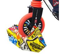 Mannicix Stunt Scooter Soporte, Patinete de Acrobacia 95 mm a 120 mm Rueda, Soporte Universal Extra Estable para Patinete para Niños, Estilo Libre (Graffiti)