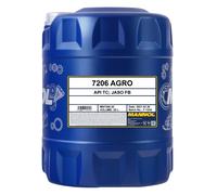 Mannol 2-Takt Agro Api TC Jaso Fb Rasenmäheröl, 20 Litro