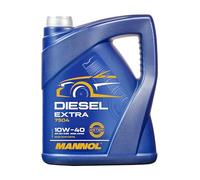 MANNOL 50515200500 - Aceite semisintético diésel Extra, 10 W40 CH-4/SL, 5 l, El Embalaje Puede Variar