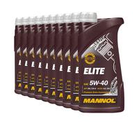 MANNOL 5W-40 ELITE Aceite De Motor ACEA A3/B4, MB229.5, 10x1 Litro