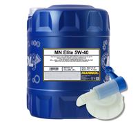 Mannol 5W-40 Elite Aceite de Motor Acea A3 / B4, MB229.5, 60 Litro