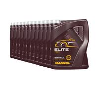 MANNOL 5W-40 ELITE Aceite De Motor ACEA A3/B4, MB229.5, 60 Litros 12x5