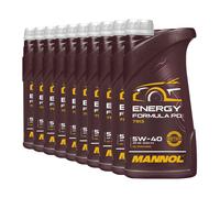 MANNOL Aceite de motor 5W-40 ENERGY FORMULA PD aceite ACEA C2 ACEA C3 API SN 1L Compatible con VW Polo V Hatchback 6R1, 6C1 up! Hatchback 121, 122, BL1, BL2, BL3, 123 Passat B8 Variant 3G5, CB5